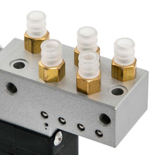 Laad de afbeelding in de galerijviewer, 2x achter Luchtveer 3-Pin + Compressor + Klep Block geschikt voor Mercedes E-Klasse W211