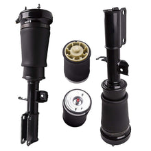 Laad de afbeelding in de galerijviewer, 2x achter Air Springs + 2x voor Air Veerpoten geschikt voor BMW X5 E53 3.0L 4.8L
