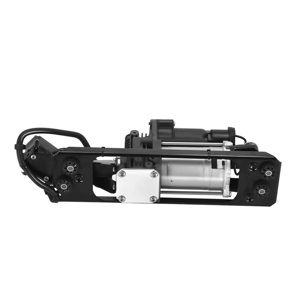 2x Luchtveer achter + Compressor met Beugel + Klep Block geschikt voor BMW 5 Serie E61 520d