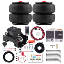Laad de afbeelding in de galerijviewer, 2600LBS Universal Luchtbalg + Wireless Compressor Controller Kit voor Heavy Duty