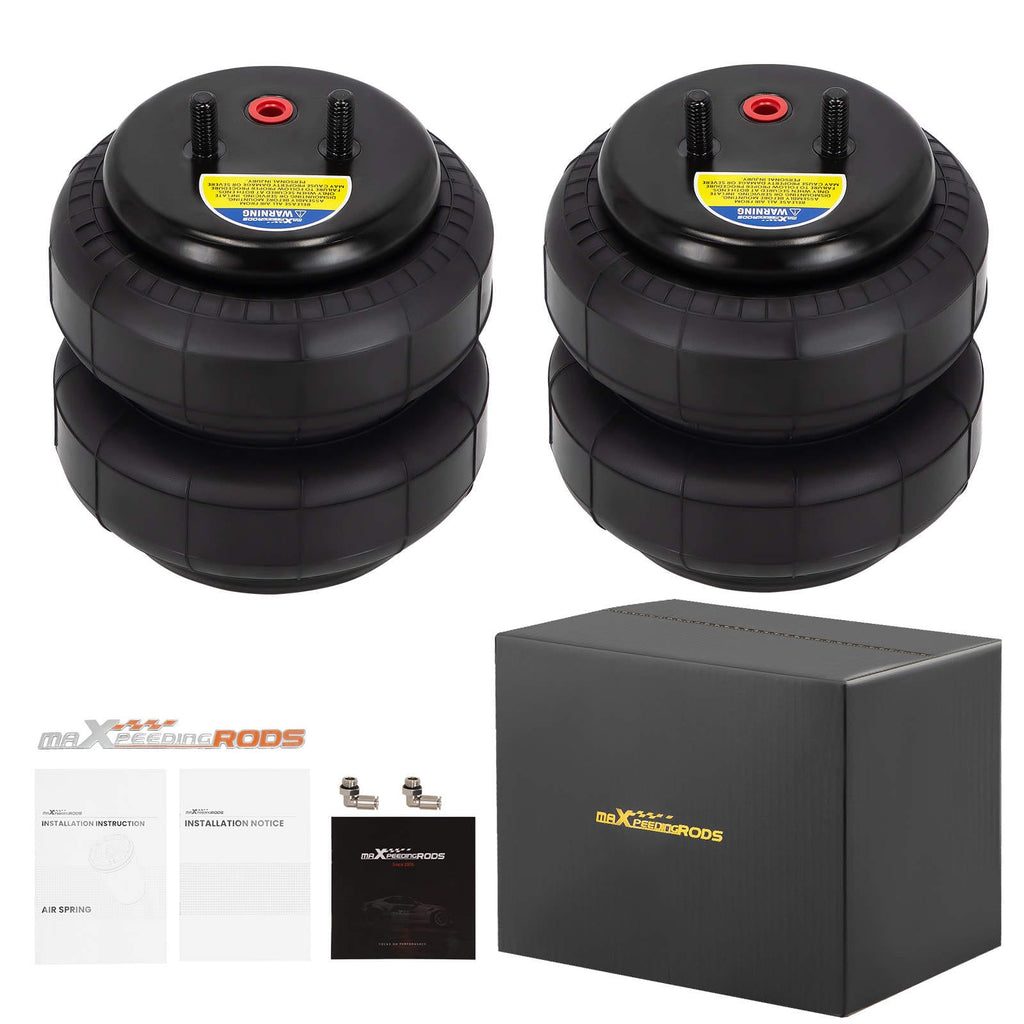 2500 LBS 2x Universal balg Air Ride Ophangingskit voor Towing