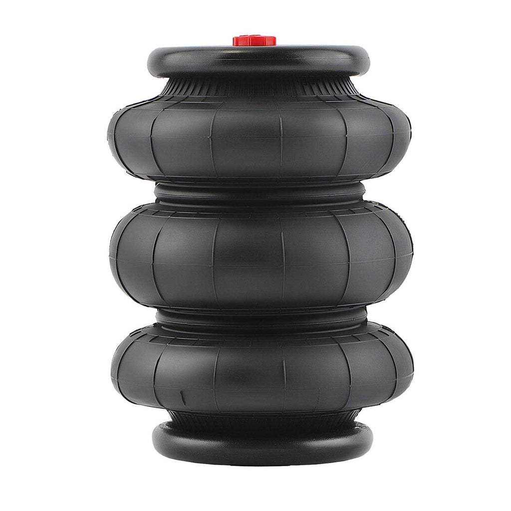 2x Luchtvering Standard 2600lbs 1/2-14NPT Triple balg Heavy Duty Truck