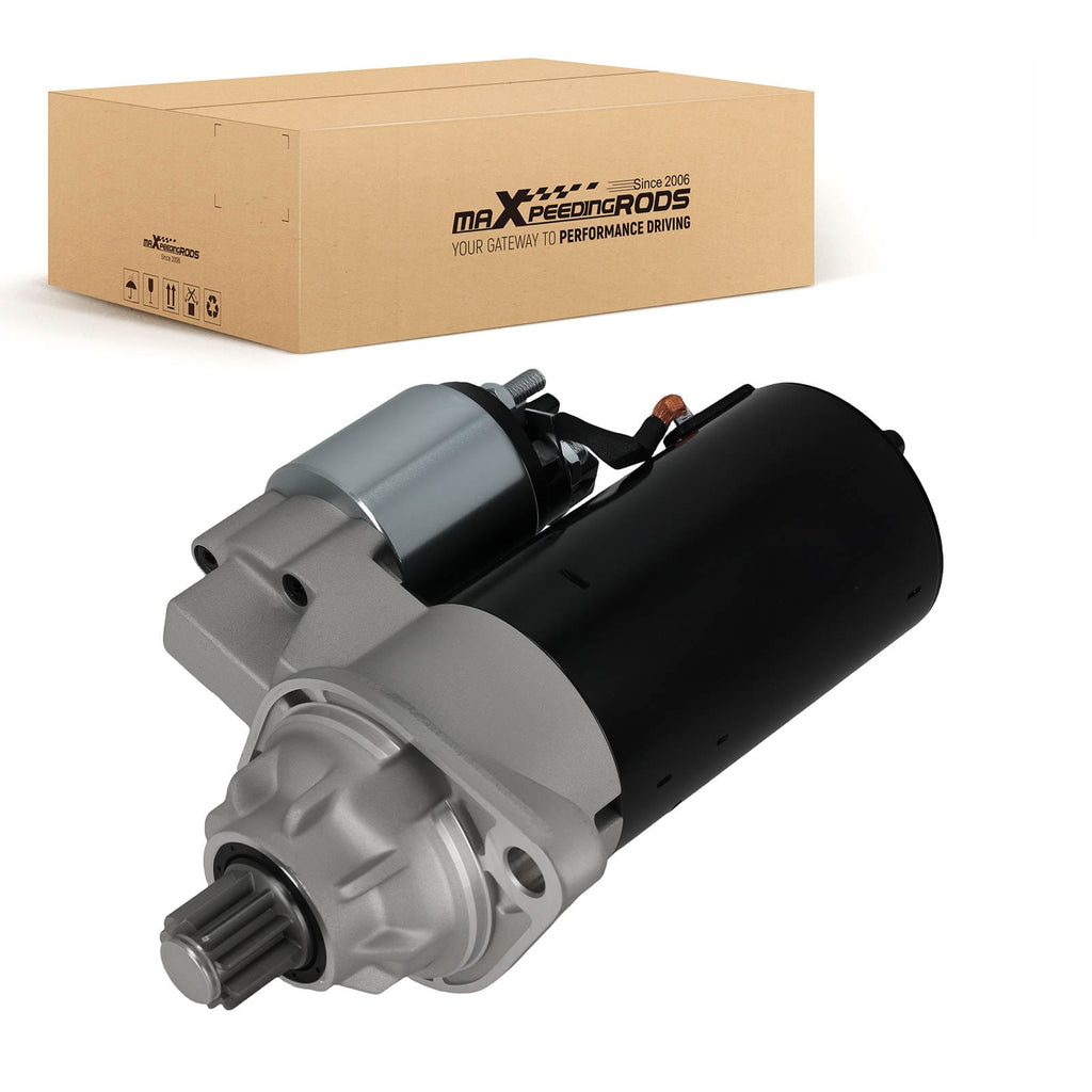 Starter 10 Teeth 12V geschikt voor Audi A3 8L1 1.8L 1.9L 1999-2003 02M911023C 2kW
