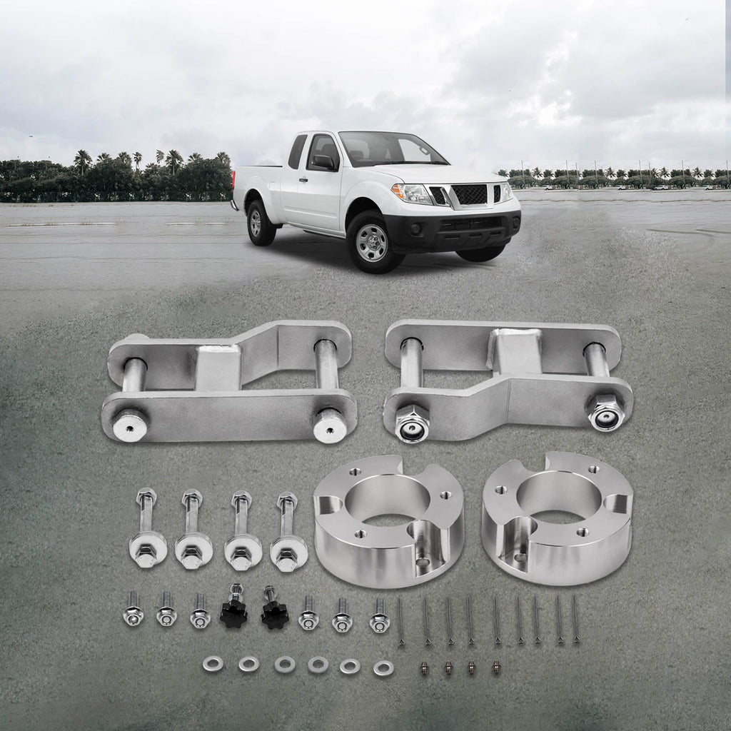 2x voor + 2x achter ophanging Lift set geschikt voor Nissan Navara D40 Modelle