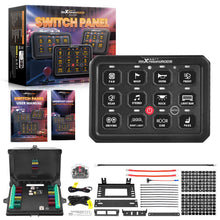 Load image into Gallery viewer, RGB 12-Switch Touch Control Panel for Car 4x4 Off-road Boat 960W