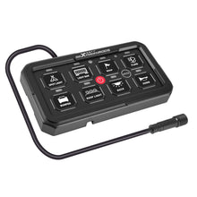Load image into Gallery viewer, 8-Gang Switch Panel for Pickup Truck Offroad 4x4 12V-24V Black Aluminum