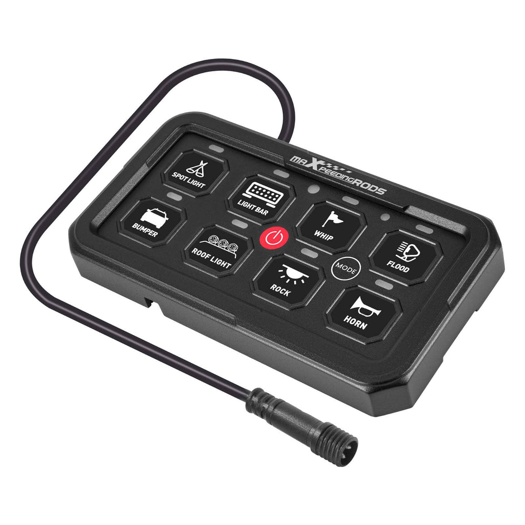 Panel Control 8 Switches for Vehicle Marine Offroad Universal Touch LED A