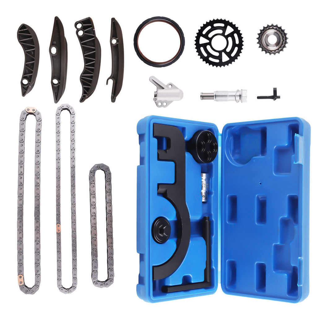 Distributiekettingset + engine timing gereedschap geschikt voor BMW N47 N57 geschikt voor MINI 1 3 5 Serie 7 Serie X3 5