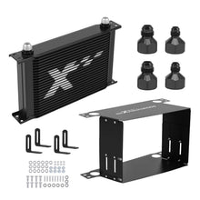 Laad de afbeelding in de galerijviewer, Oliekoeler kit universeel 25-rijen aluminium AN-10 met adapters