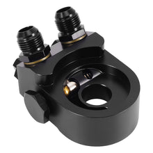 Laad de afbeelding in de galerijviewer, Oliekoeler kit universeel 30-rijen aluminium AN10 met thermostaatadapter