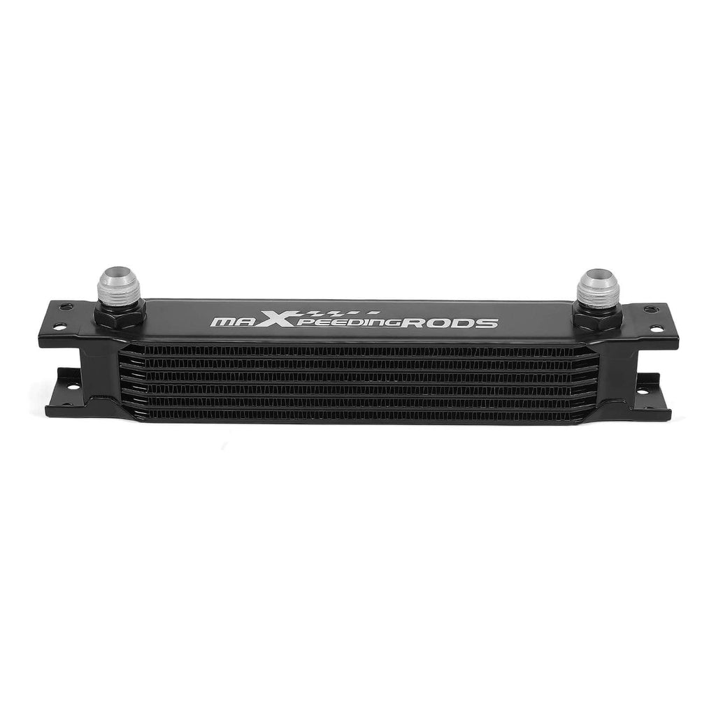Universal 7 ROW Aluminium Transmissie Oliekoeler AN10 Adapters Kit