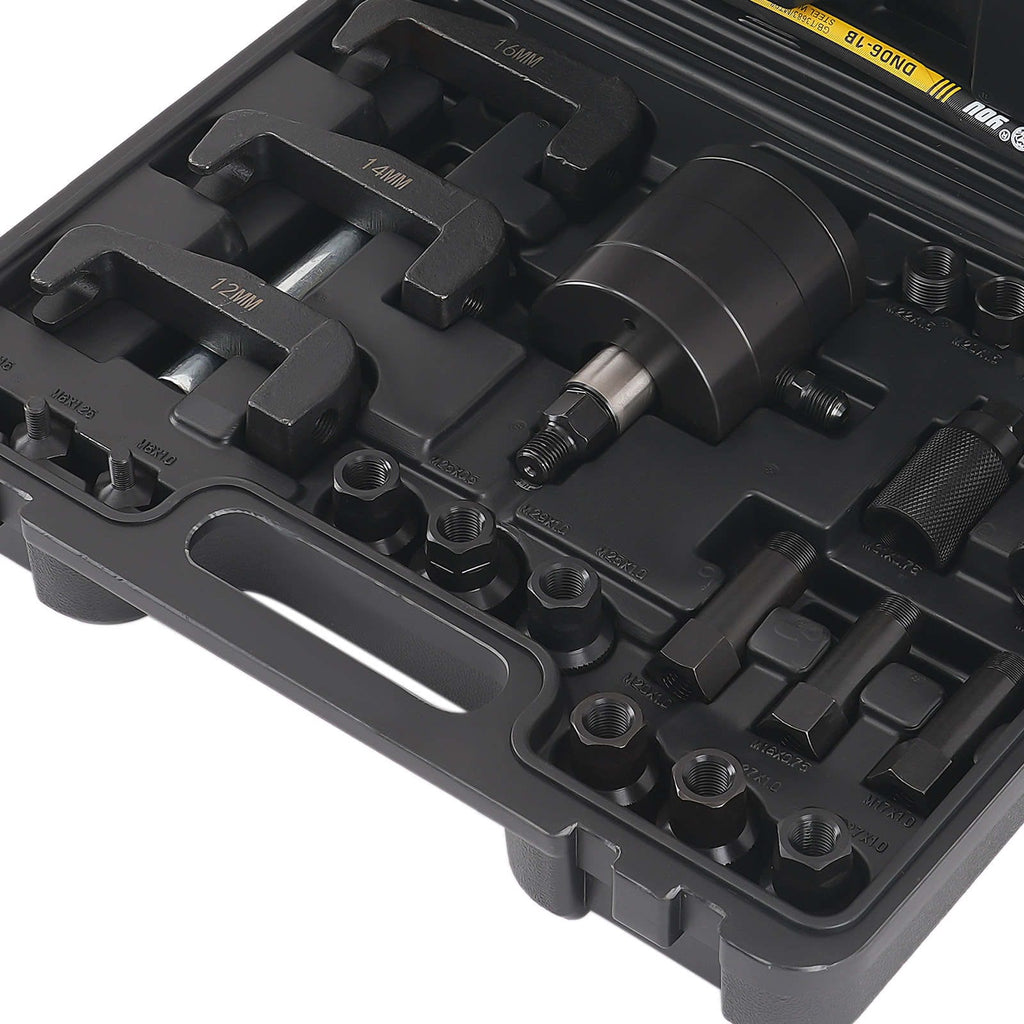 Professional Pneumatic Diesel Injector Puller met 19 Adapters