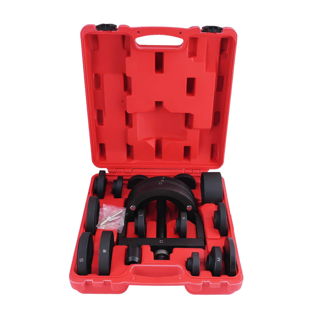 Wielnaaflager Puller Kit 21 Stuks Professional Carbon Staal