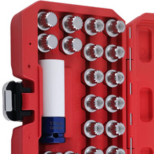 Laad de afbeelding in de galerijviewer, 23-pc. Wheel Lock Lug Nut Demontagegereedschap Socket Set Key geschikt voor VW
