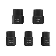 Load image into Gallery viewer, Nut Removers 11 Pieces 9-19mm for Damaged Bolts Chrome Steel