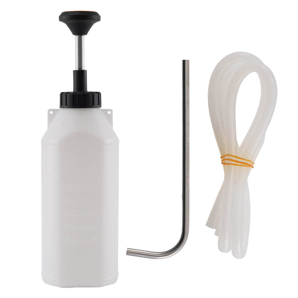 Vloeistofpomp 1 liter flexibel met slang voor motorolie, transmissieolie en remvloeistof