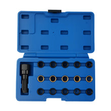Load image into Gallery viewer, 16 Pcs Spark Plug Thread Repair Kit M14 Universal Tap 45# Steel