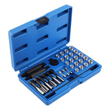 Load image into Gallery viewer, Glow plug thread repair kit 33-piece M8-M14 for cylinder head