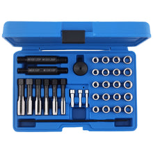 Load image into Gallery viewer, Glow plug thread repair kit 33-piece M8-M14 for cylinder head
