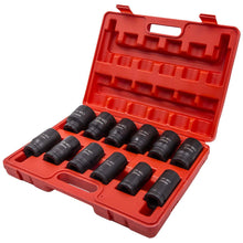 Load image into Gallery viewer, 12 Pcs 3/4" Inch DRIVE DEEP IMPACT 24-41mm Socket Set for Reach Long Impact Socket