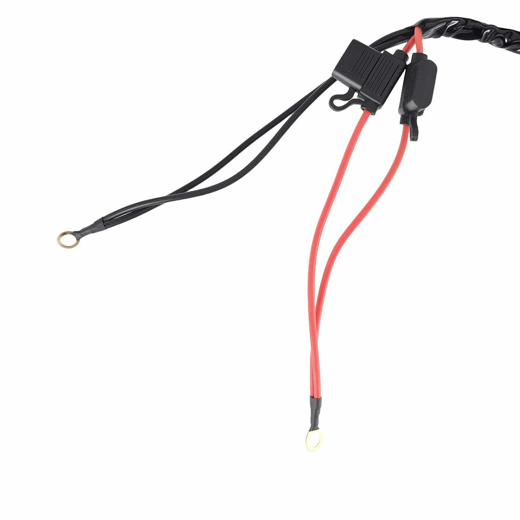 Wiring Harness 8 LED Lights for maXpeedingrods Crosshair DRL 12-24V 30A+30A 14AWG