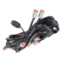 Load image into Gallery viewer, Wiring Harness 8 LED Lights for maXpeedingrods Crosshair DRL 12-24V 30A+30A 14AWG