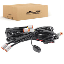 Load image into Gallery viewer, Wiring Harness 8 LED Lights for maXpeedingrods Crosshair DRL 12-24V 30A+30A 14AWG