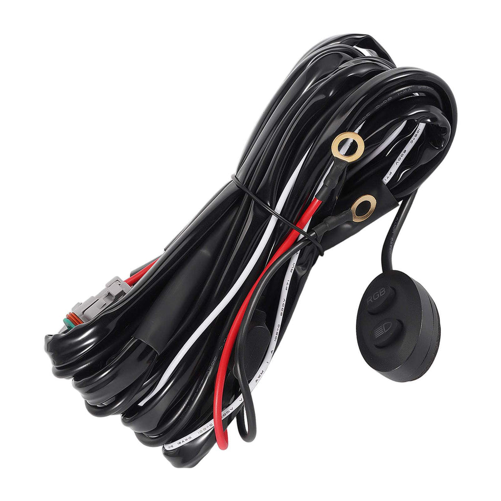 Wiring Harness Switch for maXpeedingrods Crosshair LED RGB 14AWG 3M 40A