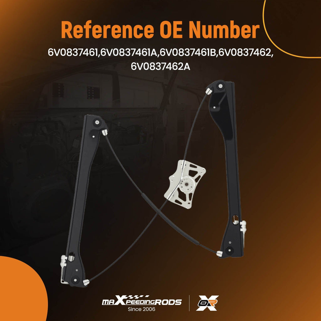 Electric Raammechanisme geschikt voor Skoda Fabia Kombi MK3 2014-2022 6V0837461 VR