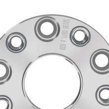Laad de afbeelding in de galerijviewer, 2x 20mm Spacers 5x130 71.6 geschikt voor Porsche Boxster Cayman 911 Cayenne