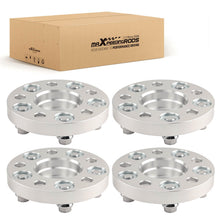 Laad de afbeelding in de galerijviewer, 4 Stuks Spacers 20mm 5x112 geschikt voor AUDI A4 B8 66.5mm Aluminium 6061-T6 M14x1.5