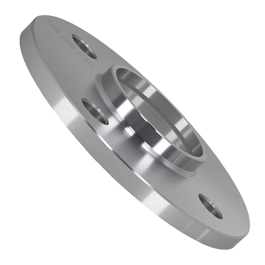2 Spacers 10mm geschikt voor Peugeot 4x108 M12x1.25x42mm CB 65.1 Aluminium 6061-T6