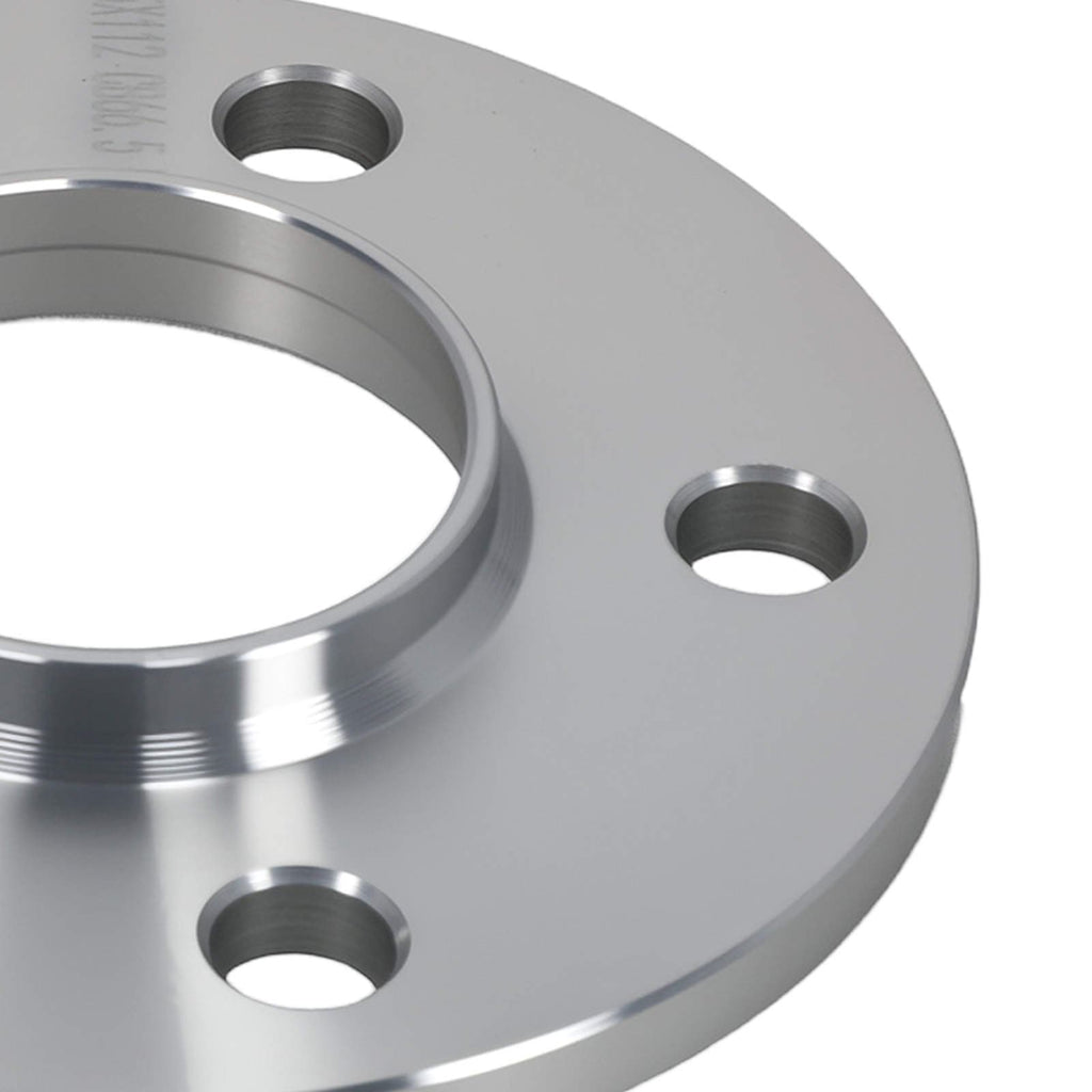 2x Spacer 10mm 5x112 M14x1.5 geschikt voor VW Amarok Transporter geschikt voor Audi Q5 66.5mm