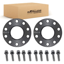 Laad de afbeelding in de galerijviewer, 20mm Spoorverbreders Aluminium 5x120 geschikt voor BMW E34 Met Bolts 1987-1996