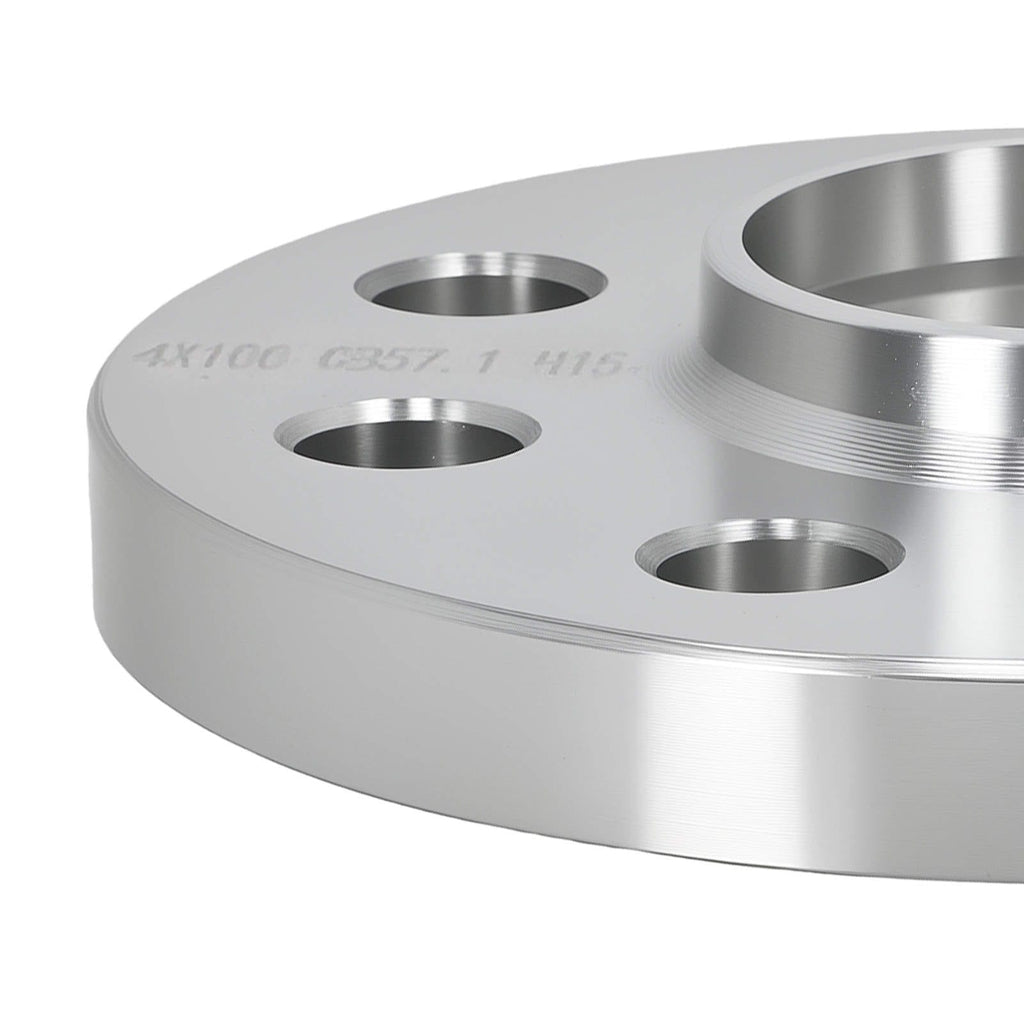 2 stuks Spacers 15mm geschikt voor BMW E30 E21 4x100 57.1mm CB Naaf Centric Alloy