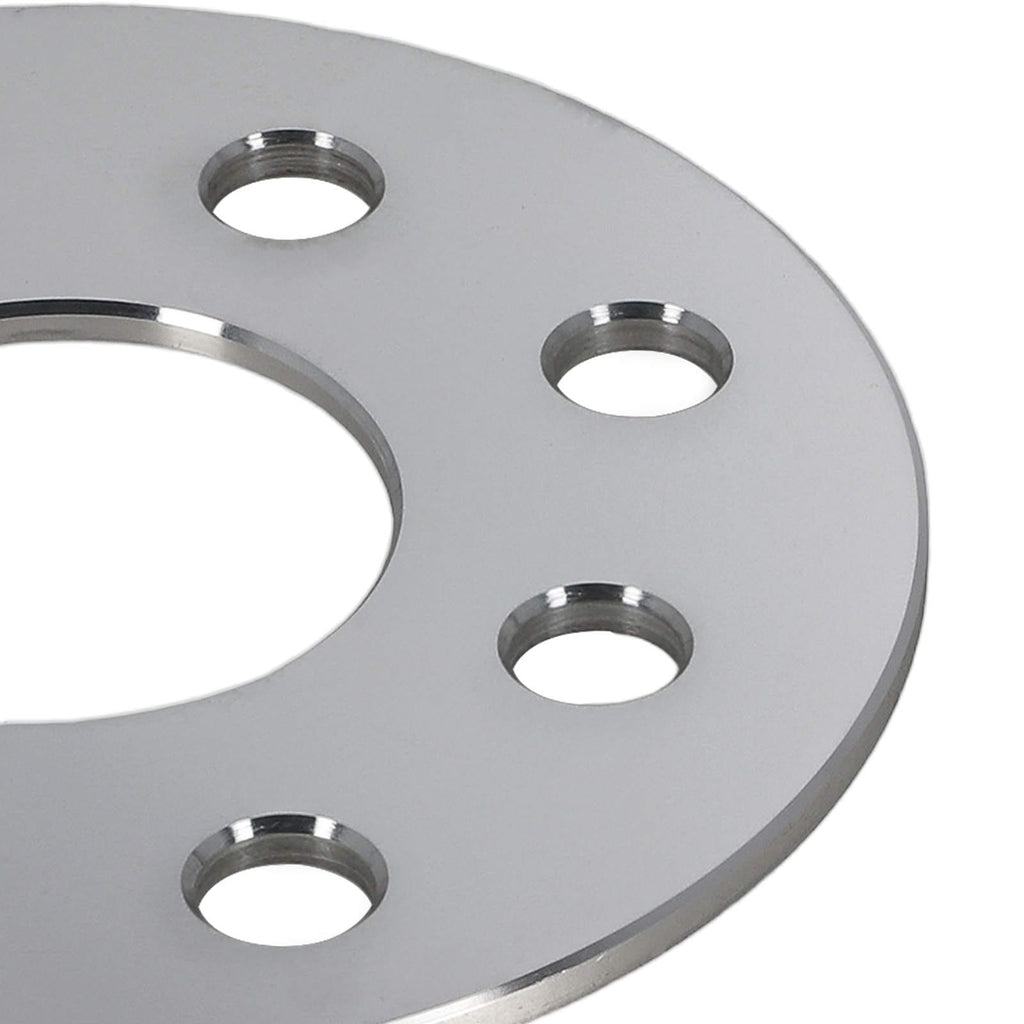 2 stuks Spacers 5mm geschikt voor VW Golf Corrado Passat 4x100 4x108 M12x1.5x39mm