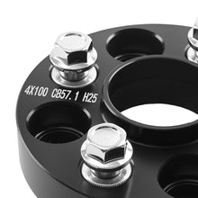 Laad de afbeelding in de galerijviewer, 2x 25mm Spacers 4x100 57.1mm geschikt voor Skoda Citigo geschikt voor VW UP geschikt voor Seat Mii Arosa