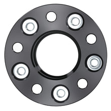 Laad de afbeelding in de galerijviewer, 25mm spacers geschikt voor BMW 1/3/5 Serie 5x120 M12x1.5 Aluminium + Bolts