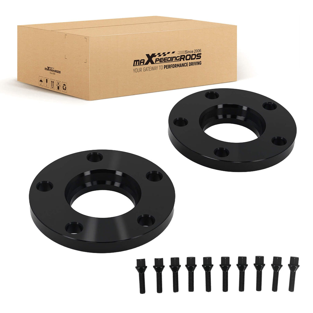 15mm Spacers geschikt voor BMW 3 Serie M3 5 Serie M5 6 Serie M6 X1 Z3 Z4 5x120 M12x1.5 2 stuks