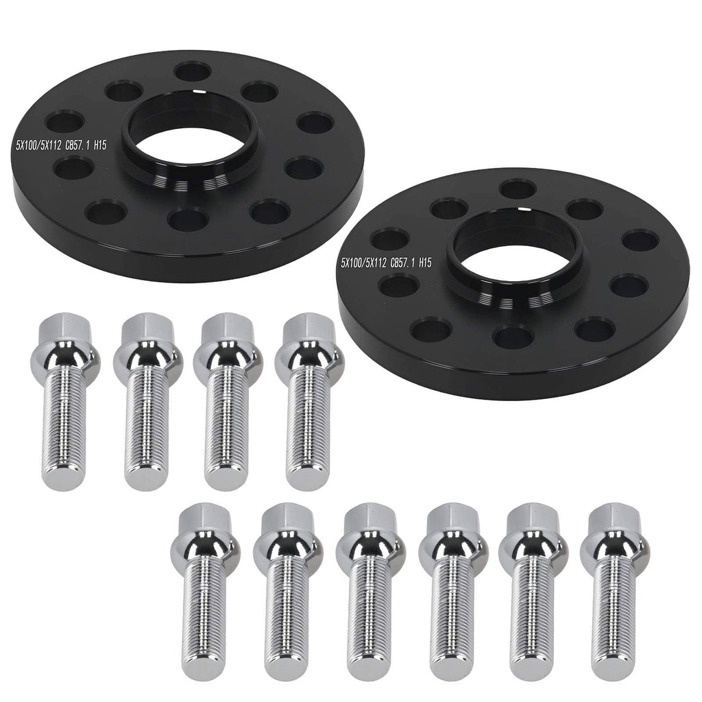 2x 20mm Aluminium Spacers geschikt voor Jeep Compass M6 M7 MP 2016-2025 5x110 65mm