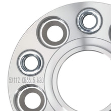 Load image into Gallery viewer, 30mm 5x112 Wheel Spacers suitable for Mercedes-Benz C-Class W205 M14x1.5 Aluminum