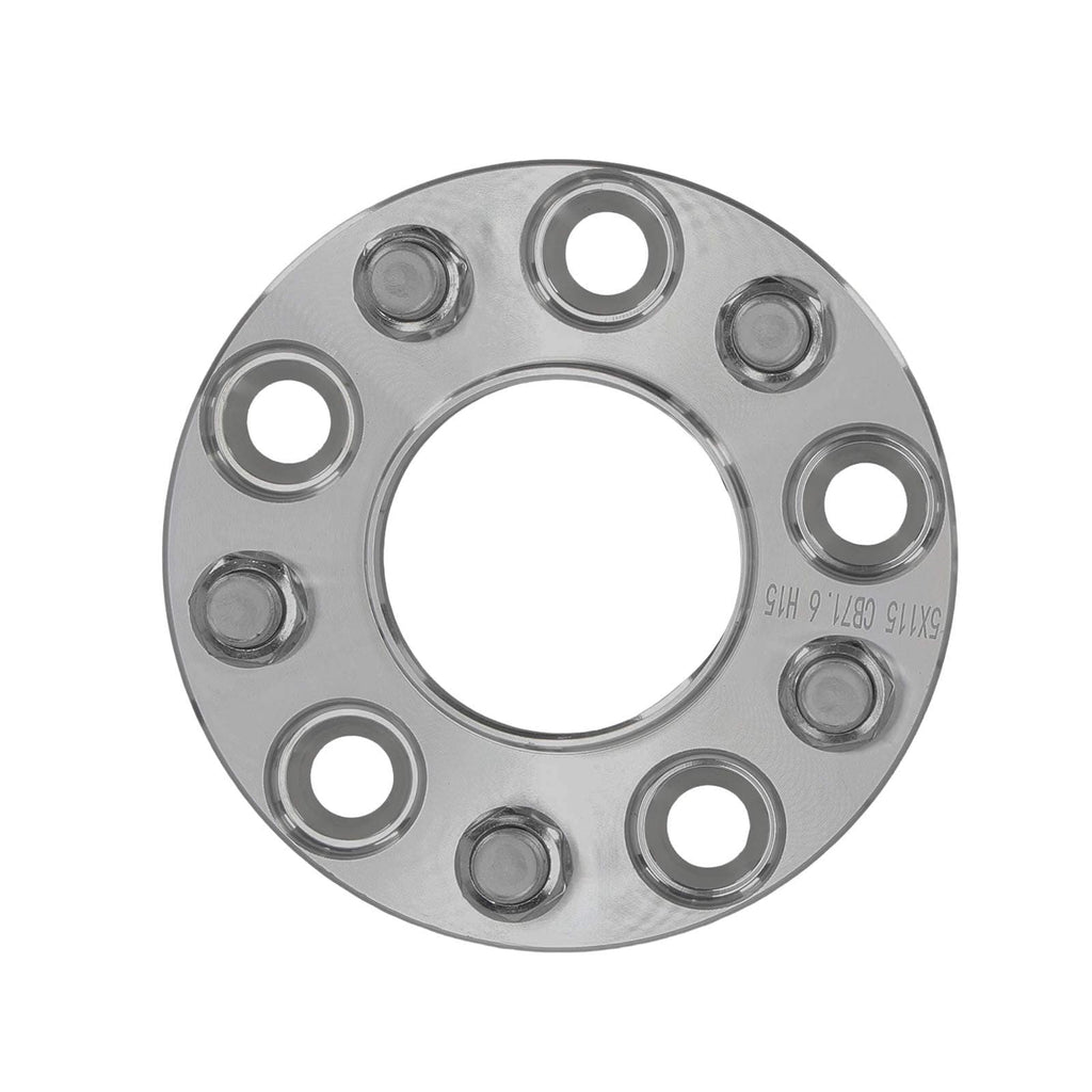 15mm Spacers geschikt voor Dodge Charger LX Challenger LC 5x115 Naaf 71.6mm M14x1.5