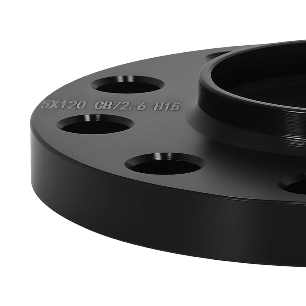 2 stuks Spacers 15mm 5x120 geschikt voor BMW M3 E90 E92 E93 M12x1.5 2007 - 2014