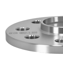 Laad de afbeelding in de galerijviewer, 2 stuks 10mm Spacers geschikt voor VW 4x100 57.1 M12x1.5x35mm Alloy 6061-T6