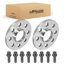 Laad de afbeelding in de galerijviewer, 2 stuks 10mm Spacers geschikt voor VW 4x100 57.1 M12x1.5x35mm Alloy 6061-T6