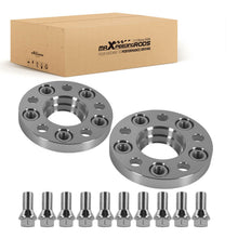 Laad de afbeelding in de galerijviewer, 20mm Spoorverbreders Geschikt voor AUDI A4 B8 voor 5x112 M14x1.5 66.5mm Alloy