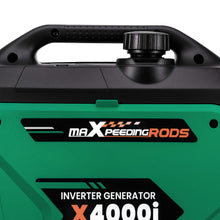Laad de afbeelding in de galerijviewer, 3200W Aggregaat Inverter Generator Benzine – Stil &amp; Licht Draagbaar