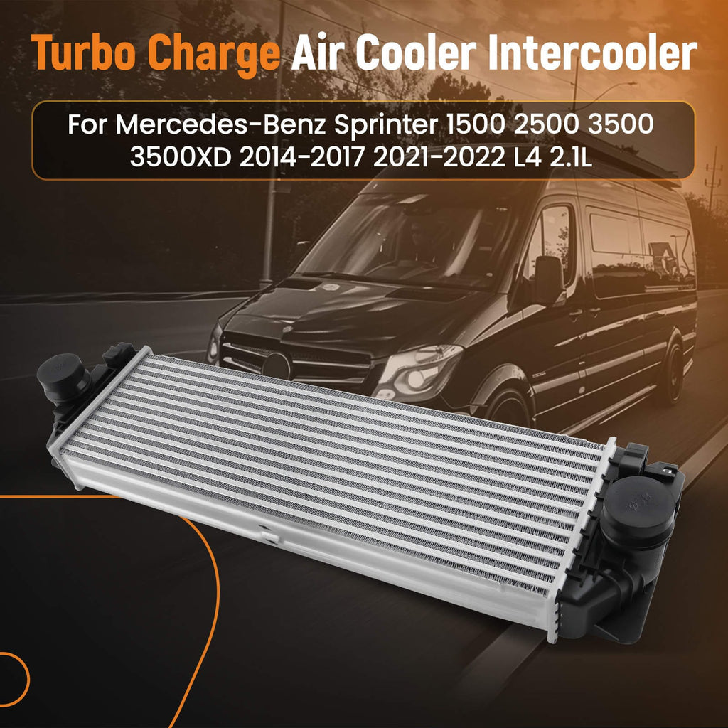 Intercooler Turbo Cooler geschikt voor Mercedes-Benz Sprinter 1500 2500A9065010201