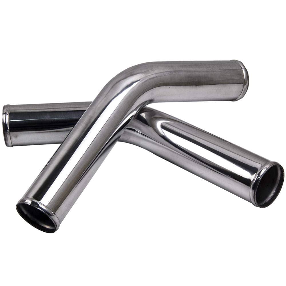 Universal Turbo Intercooler 27x7x2.52.5 Aluminium Pipe and Couplers Kit