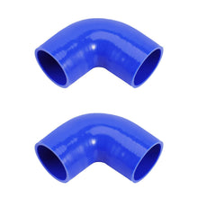 Laad de afbeelding in de galerijviewer, Universal 600x300x76mm Intercooler Black + 3 76mm Intercooler Piping Pipe Kit
